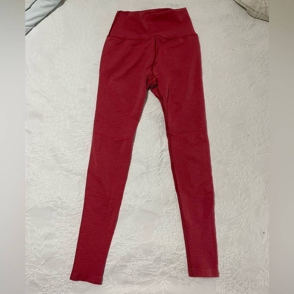 Alphalete Revival R6 Leggings Pink Size Small Work Out Gym Athletic D00030